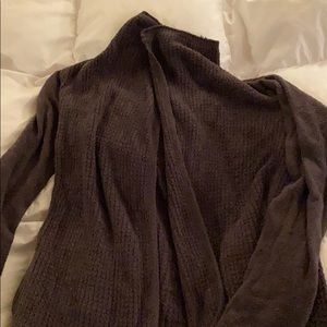 Barefoot Dreams grey cardigan